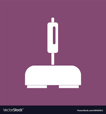 Icon playing joystick vector image