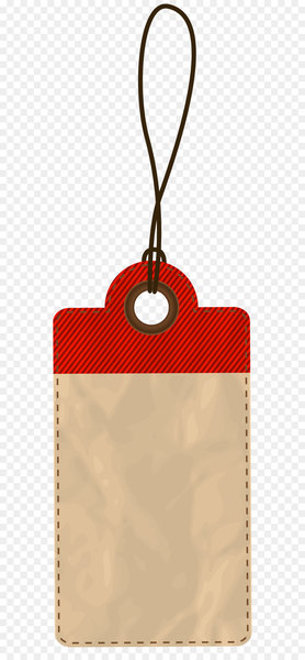 Icon Price Scalable Vector Graphics - Empty Price Tag Red PNG Clip Art 