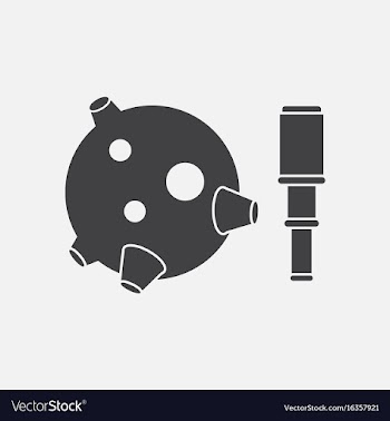 Icon satellite and spyglass vector image