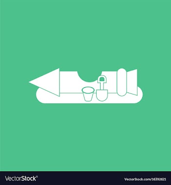 Icon seat rocket vector image