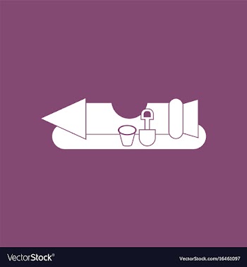 Icon seat rocket vector image