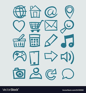  					Icon set vector image														