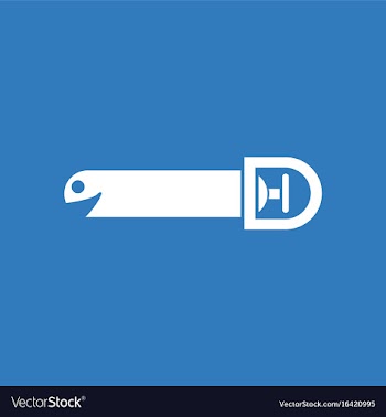 Icon smiling torpedo vector image