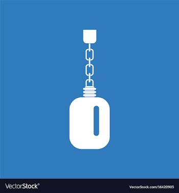 Icon soldier water bottle vector image