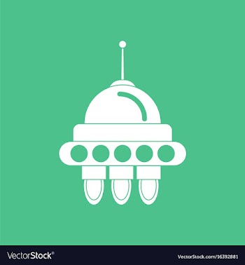 Icon space capsule vector image