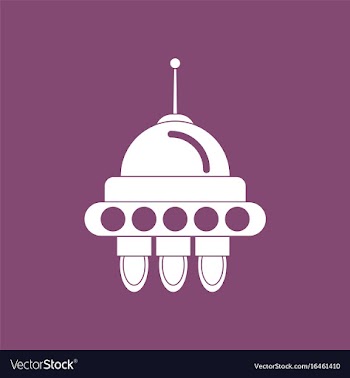 Icon space capsule vector image