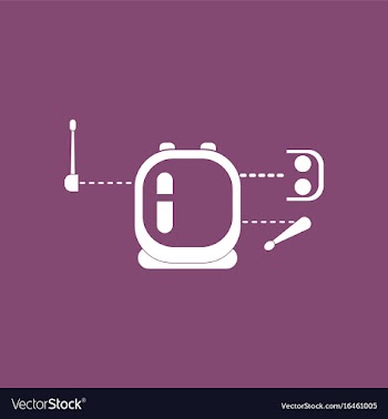 Icon space equipment vector image