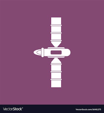 Icon space satellite vector image