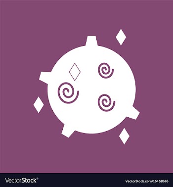 Icon spinning satellite vector image