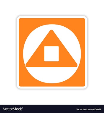 Icon sticker realistic design on paper alchemy vector image