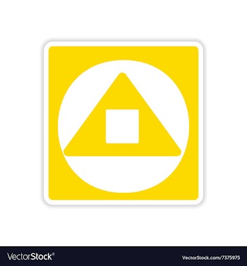 Icon sticker realistic design on paper alchemy vector image