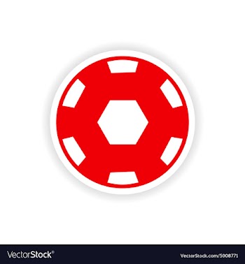 Icon sticker realistic design on paper ball vector image