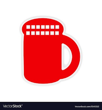 Icon sticker realistic design on paper cover vector image