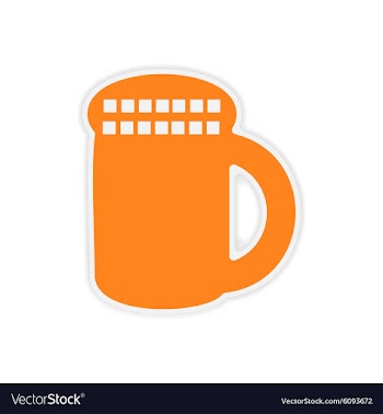 Icon sticker realistic design on paper cover vector image