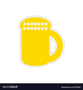 Icon sticker realistic design on paper cover vector image