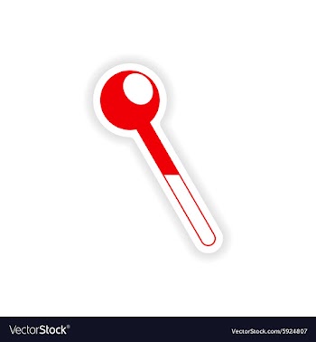 Icon sticker realistic design on paper dental vector image