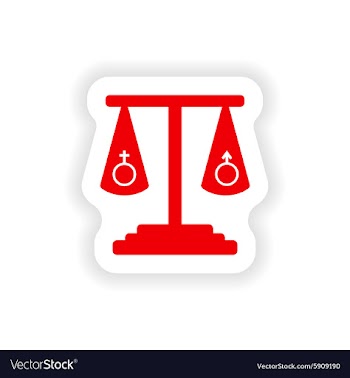 Icon sticker realistic design on paper equality of vector image