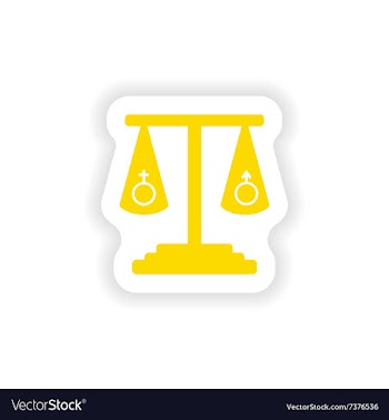 Icon sticker realistic design on paper equality of vector image