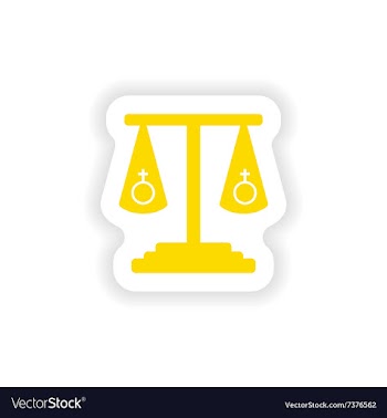 Icon sticker realistic design on paper equality of vector image