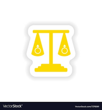 Icon sticker realistic design on paper equality of vector image