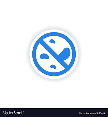 Icon sticker realistic design on paper germs vector image