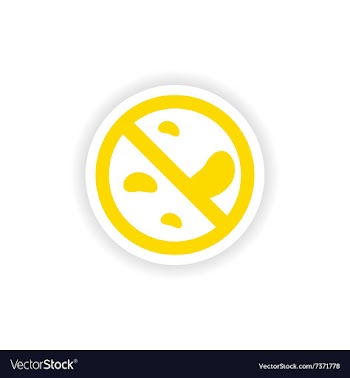 Icon sticker realistic design on paper germs vector image