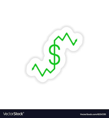 Icon sticker realistic design on paper graphic vector image
