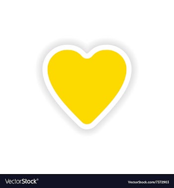 Icon sticker realistic design on paper heart vector image