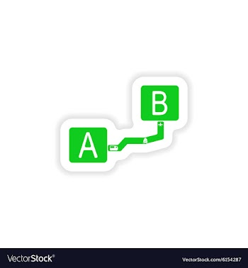 Icon sticker realistic design on paper interval vector image