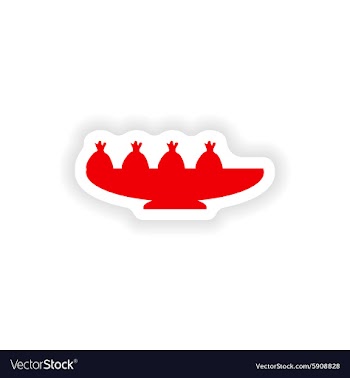 Icon sticker realistic design on paper Japanese vector image