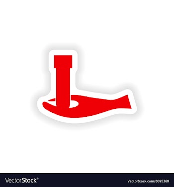 Icon sticker realistic design on paper logo vector image