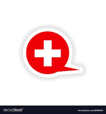 Icon sticker realistic design on paper logo vector image