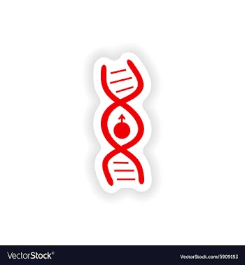 Icon sticker realistic design on paper male vector image