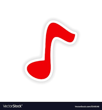 Icon sticker realistic design on paper note vector image