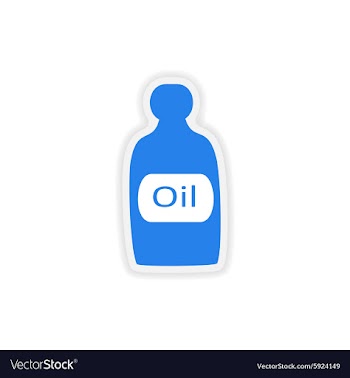 Icon sticker realistic design on paper oil vector image