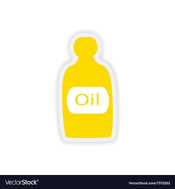Icon sticker realistic design on paper oil vector image