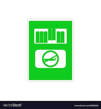 Icon sticker realistic design on paper pack of vector image