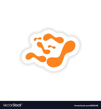 Icon sticker realistic design on paper peanuts vector image