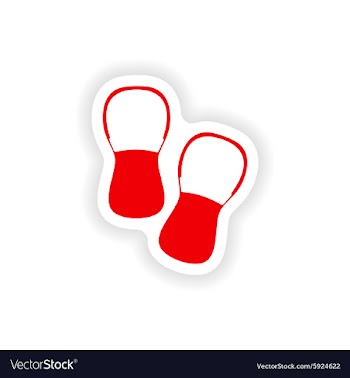 Icon sticker realistic design on paper pills vector image