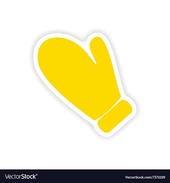 Icon sticker realistic design on paper potholder vector image