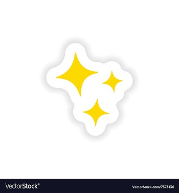 Icon sticker realistic design on paper shine vector image