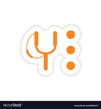 Icon sticker realistic design on paper slingshot vector image