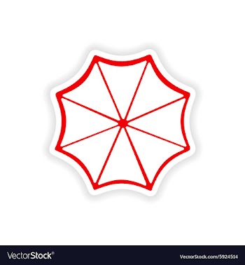 Icon sticker realistic design on paper sun vector image