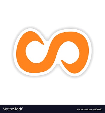 Icon sticker realistic design on paper symbol vector image