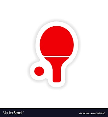 Icon sticker realistic design on paper table vector image
