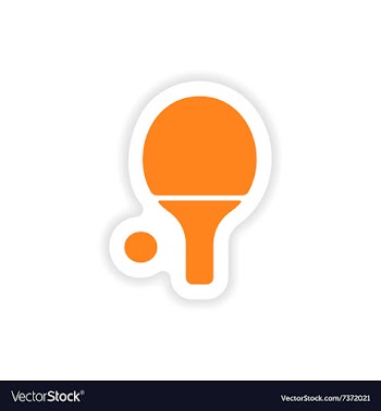 Icon sticker realistic design on paper table vector image
