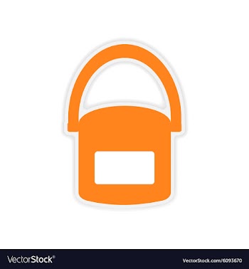 Icon sticker realistic design on paper tobacco vector image