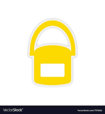 Icon sticker realistic design on paper tobacco vector image