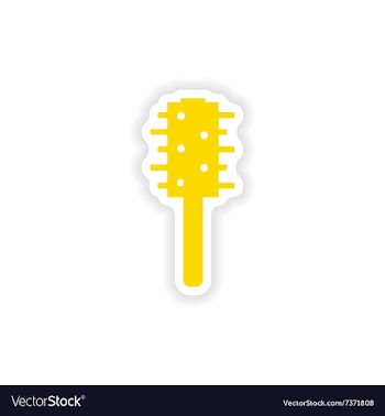 Icon sticker realistic design on paper toilet vector image