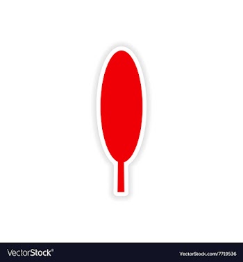 Icon sticker realistic design on paper tree vector image